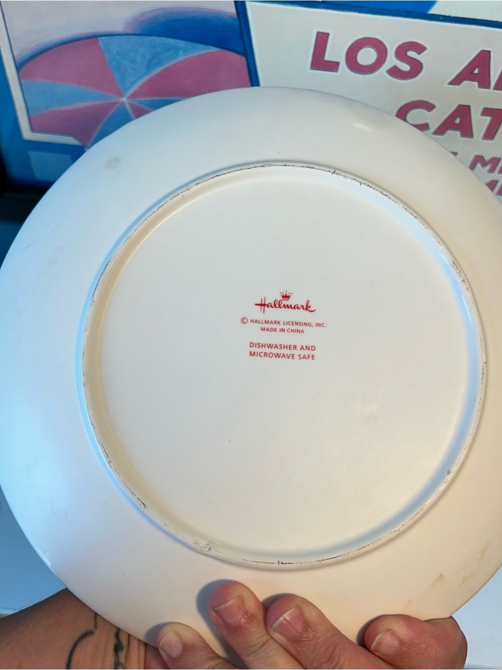 ⭐️ 5 for $25⭐️hallmark Santa Claus cookie plate - Picture 5 of 11